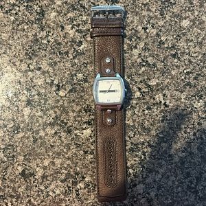 Brown Leather Men’s Fossil Watch